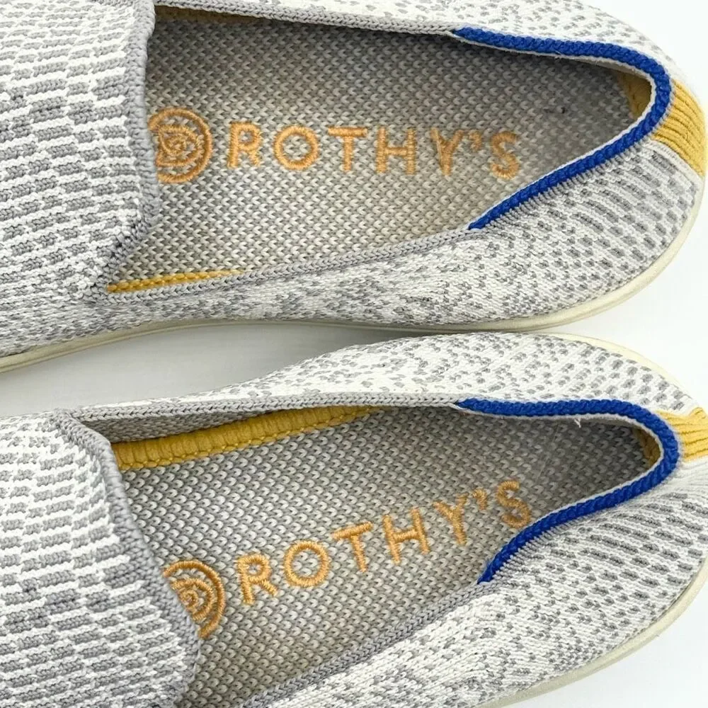 Rothy’s The Original Slip On Sneakers in Opal Python - Kids US 5